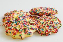 Nonpareils Topping Cookie